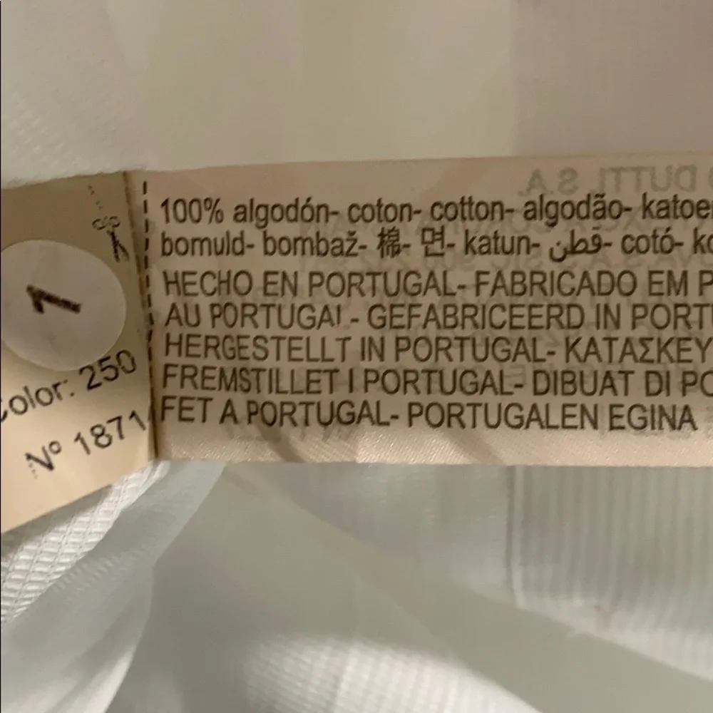 NWT Massimo Dutti White Shirt Size 15 3/4, 16, 17 - Picture 7 of 8